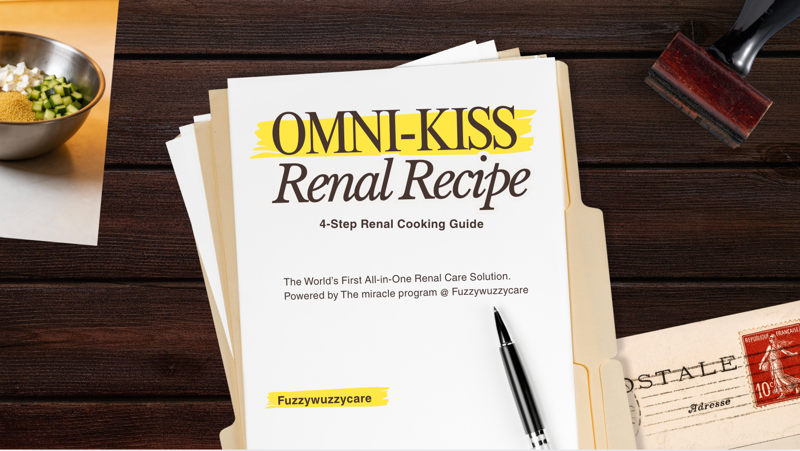 Omni-Kiss™ K-Support Formula for Senior pet｜活腎鮮食・全效黃金賦活素 - One Spoon. Perfect!